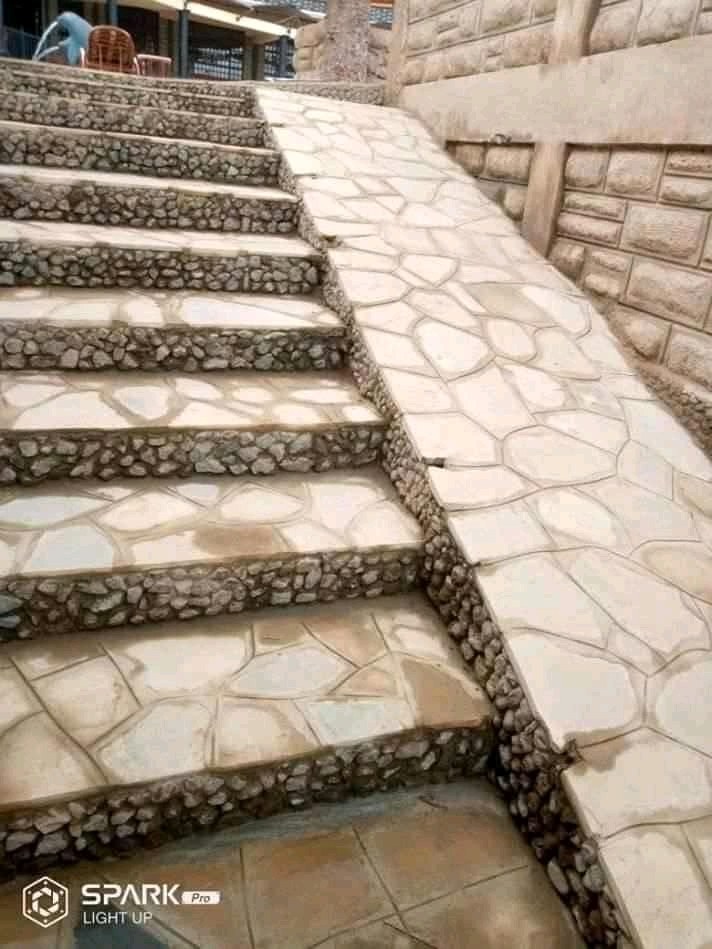 Paths, steps and grounds
